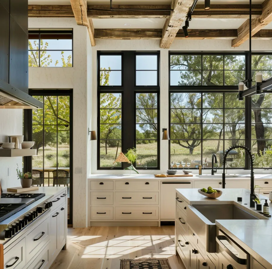 Custom interior millwork detail in a Utah residence