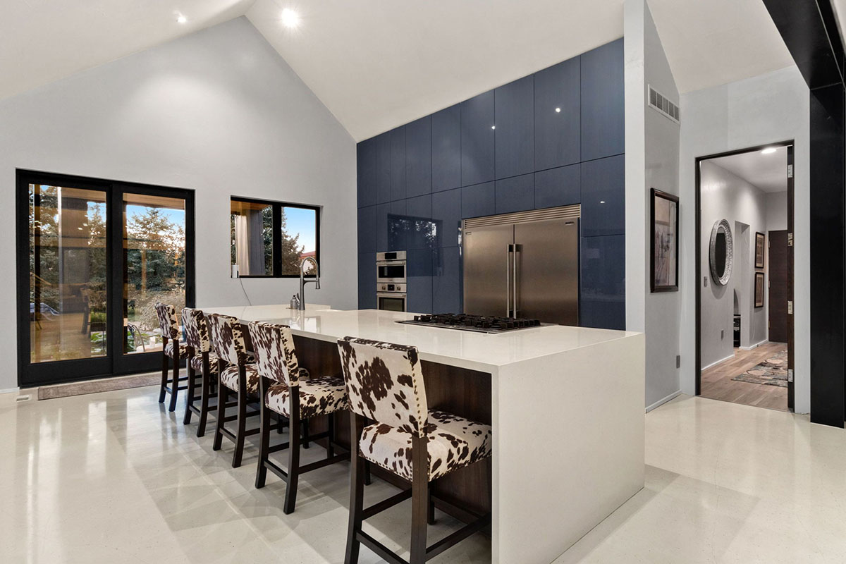 Fort Collins, CO, home remodel, luxury, gournet chef kitchen, subzero refrigerator, modern living space