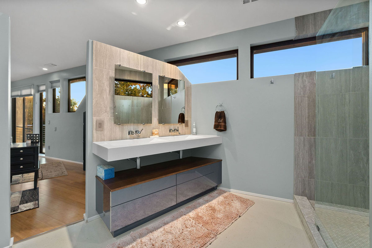 Fort Collins, CO, home remodel, luxury bathroom, modern living space