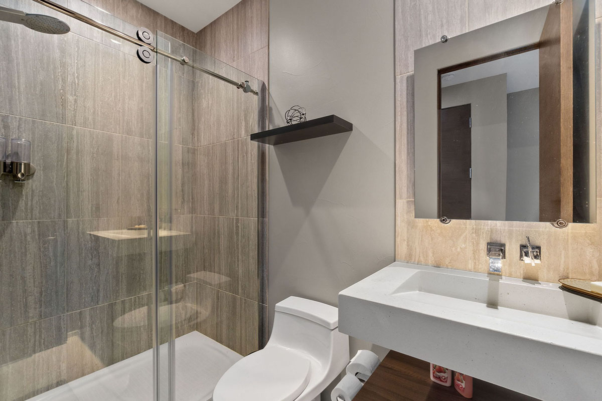 Fort Collins, CO, home remodel, luxury bathroom, modern living space